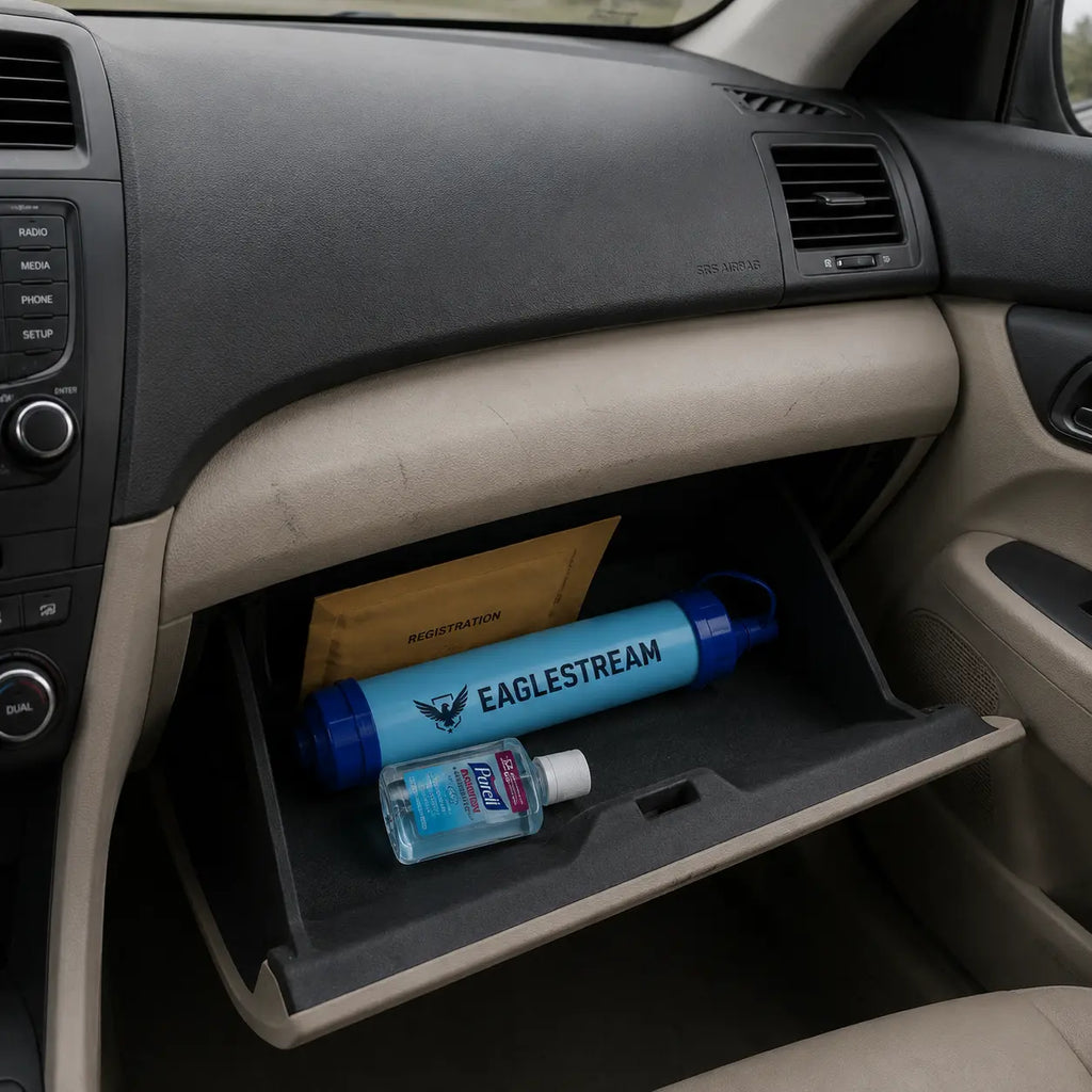 Wellrove filter kept in the car