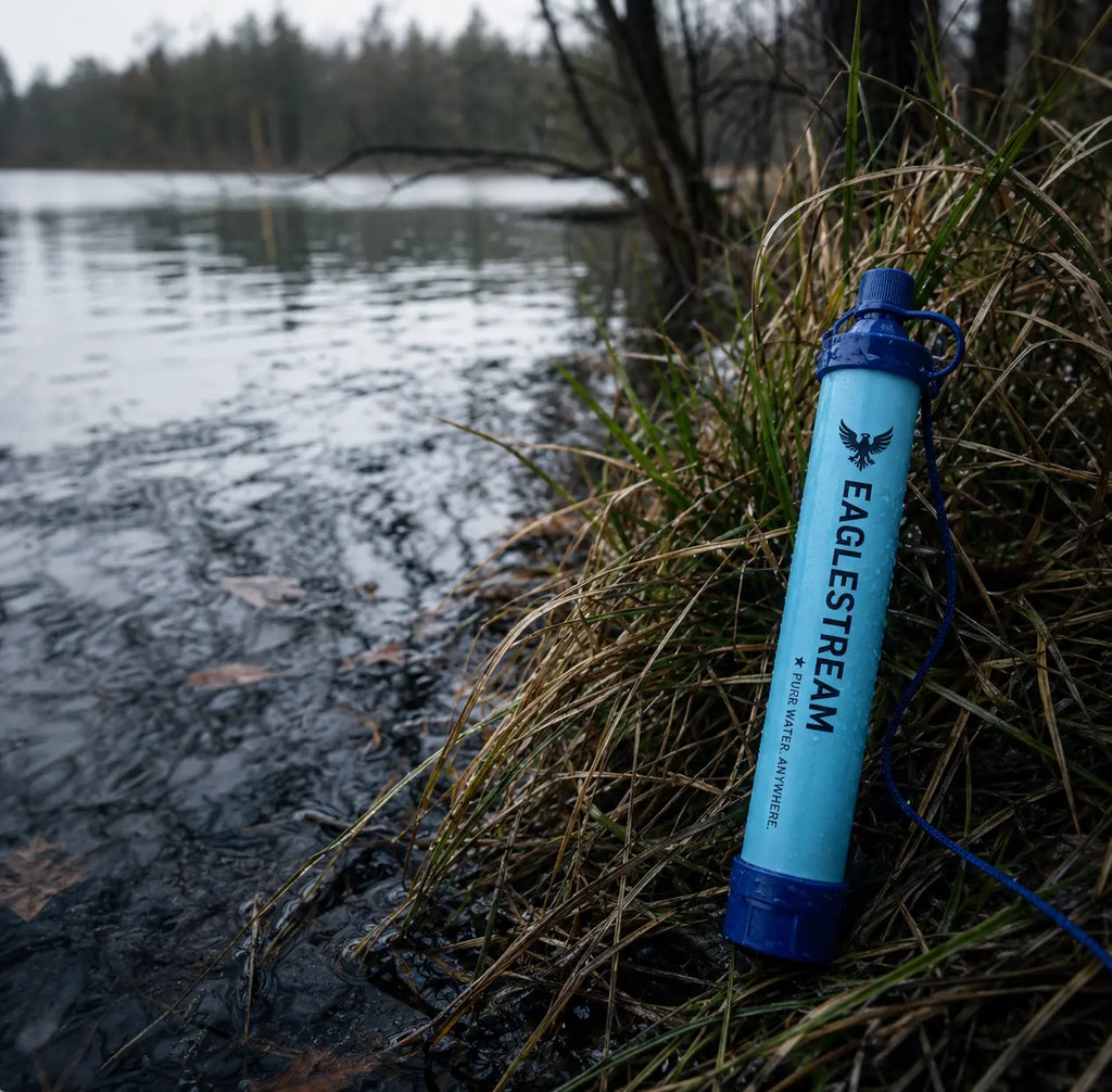 Wellrove water filter outdoors